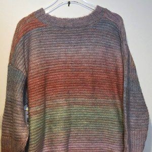 Retrology Recycled yarn Womens Sweater Large Multicolor New With Tags